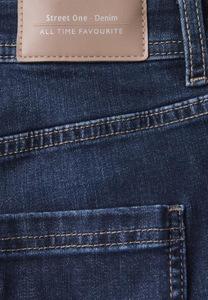 dark indigo washed