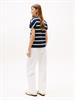 dark night navy-ivory silk stp
