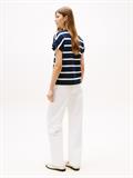 dark night navy-ivory silk stp