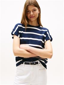 dark night navy-ivory silk stp