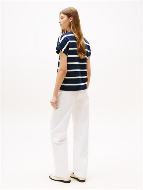 dark night navy-ivory silk stp