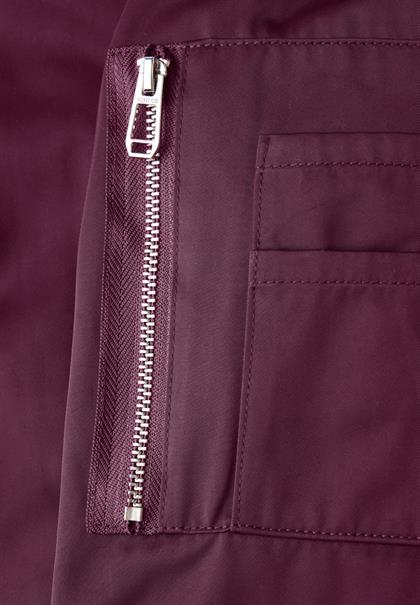dark plum red