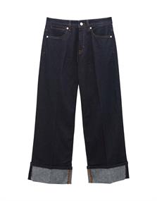 dark rinsed blue