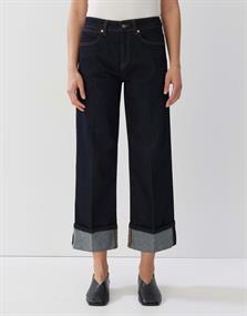 dark rinsed blue