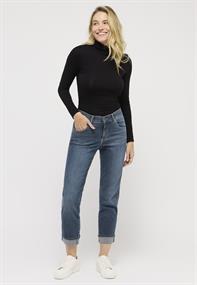 DARLEEN CROP TU greyish blue used