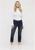 DARLEEN CROP TU PLATE dark indigo used