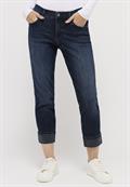 DARLEEN CROP TU PLATE dark indigo used