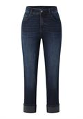 DARLEEN CROP TU PLATE dark indigo used