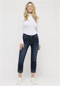 DARLEEN CROP TU PLATE dark indigo used