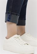 DARLEEN CROP TU PLATE dark indigo used