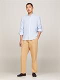 DC BOLD LINEN STRIPE SHIRT blue spell - optic white