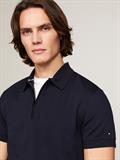 DC INTERLOCK ZIP SLIM POLO desert sky