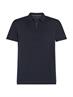 DC INTERLOCK ZIP SLIM POLO desert sky