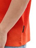 deep fiery orange