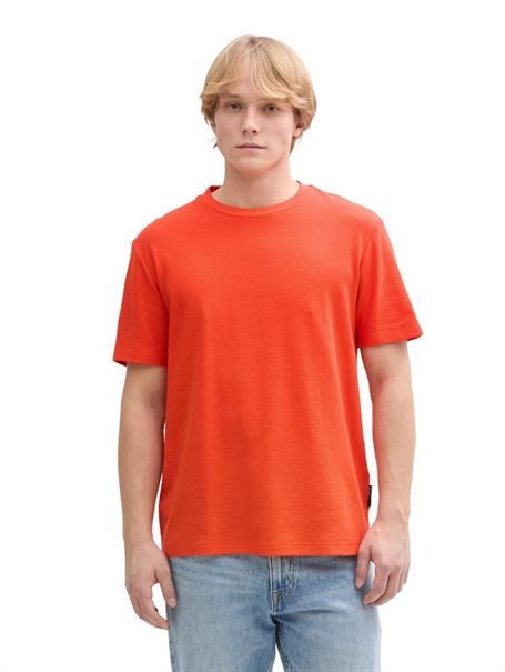 deep fiery orange