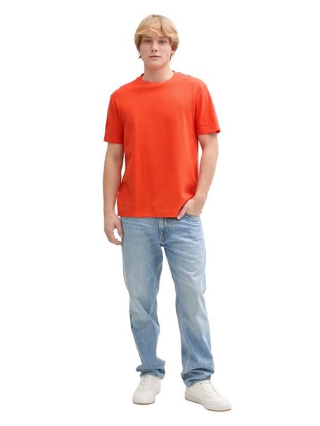 deep fiery orange