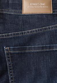 deep indigo washed