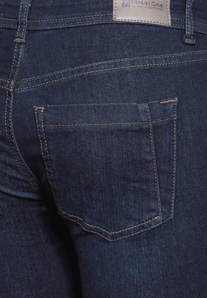 deep indigo washed
