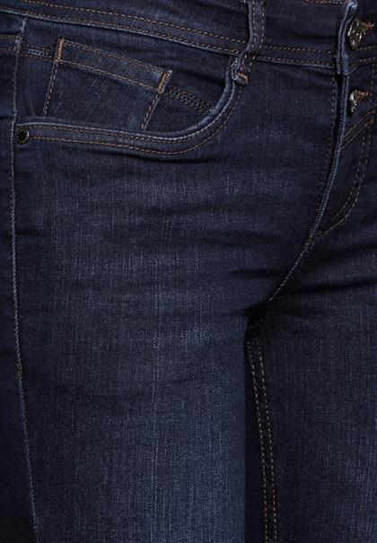 deep indigo washed