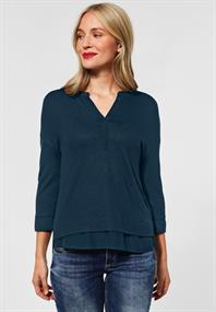 deep teal blue