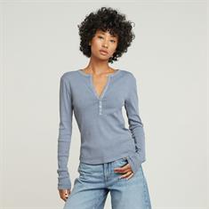 Deep v slim l\s wmn amann gd