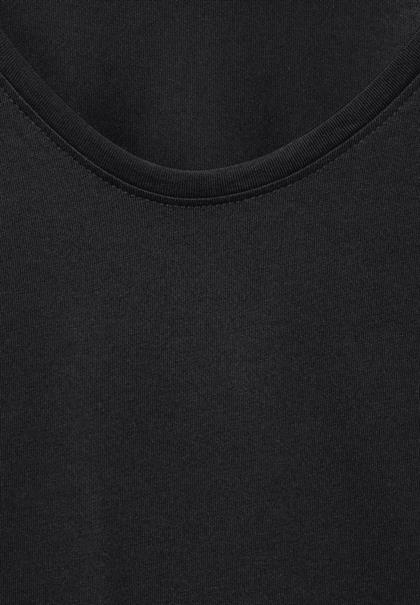 Dekoratives T-Shirt black
