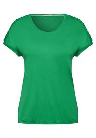 Dekoratives T-Shirt fresh apple green