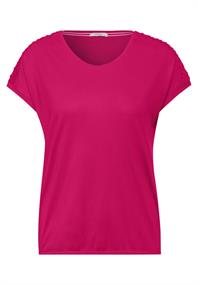 Dekoratives T-Shirt pink sorbet