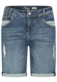 Denim Bermuda dark blue denim