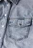 Denim Hemdbluse light blue authentic wash