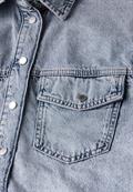 Denim Hemdbluse light blue authentic wash