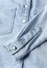 Denim Hemdbluse light blue random washed