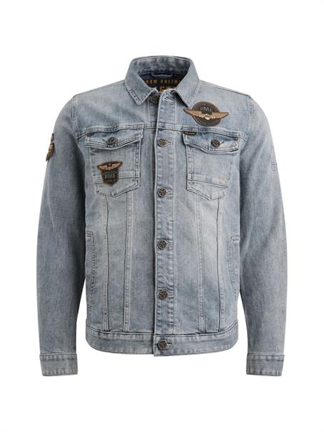DENIM JACKET sun burst wash
