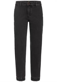 Denim Joggpants aus Bio-Baumwolle graphite gray