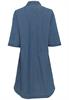 Denim-Kleid aus Organic Cotton indigo