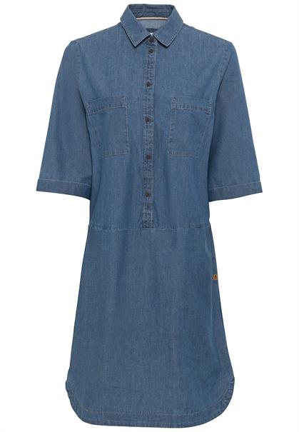 Denim-Kleid aus Organic Cotton indigo