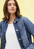Denim Overshirt mid blue wash