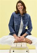 Denim Overshirt mid blue wash
