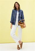 Denim Overshirt mid blue wash