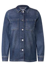 Denim Overshirt mid blue wash