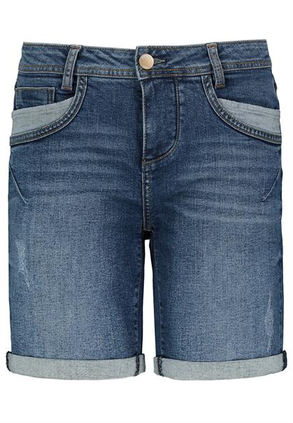 Denim Short dark blue denim