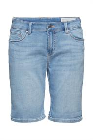 Denim-Shorts aus Bio-Baumwoll-Mix blue light washed