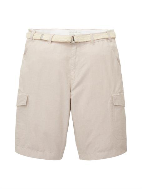 desert fawn white chambray