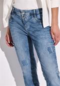 Destroyed Jeans light blue destroy wash