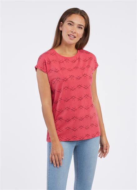 Diona Print 4051-raspberry