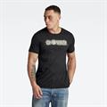 Distressed logo r t dk black