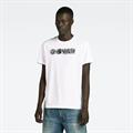 Distressed logo r t white