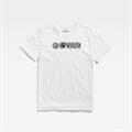 Distressed logo r t white