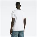 Distressed logo r t white