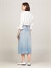 DNM MIDI STRAIGHT SKIRT HW ASH ash